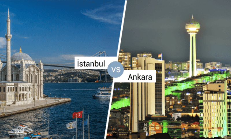 مقایسه استانبول و آنکارا